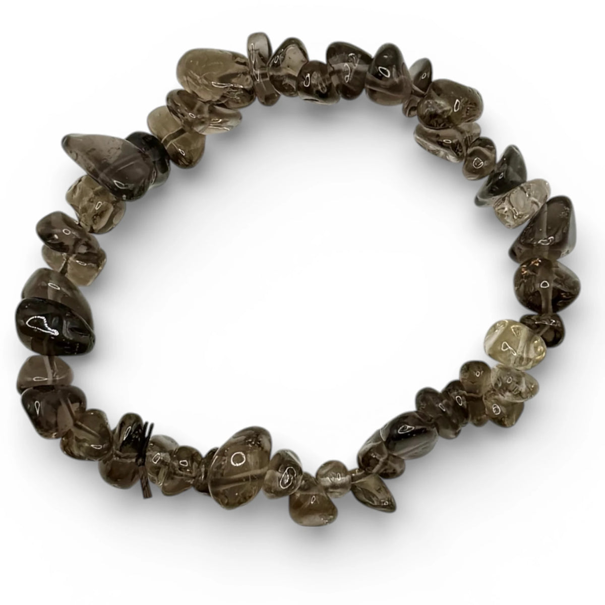 Bracelet Quartz Fumé Chips/ Baroque