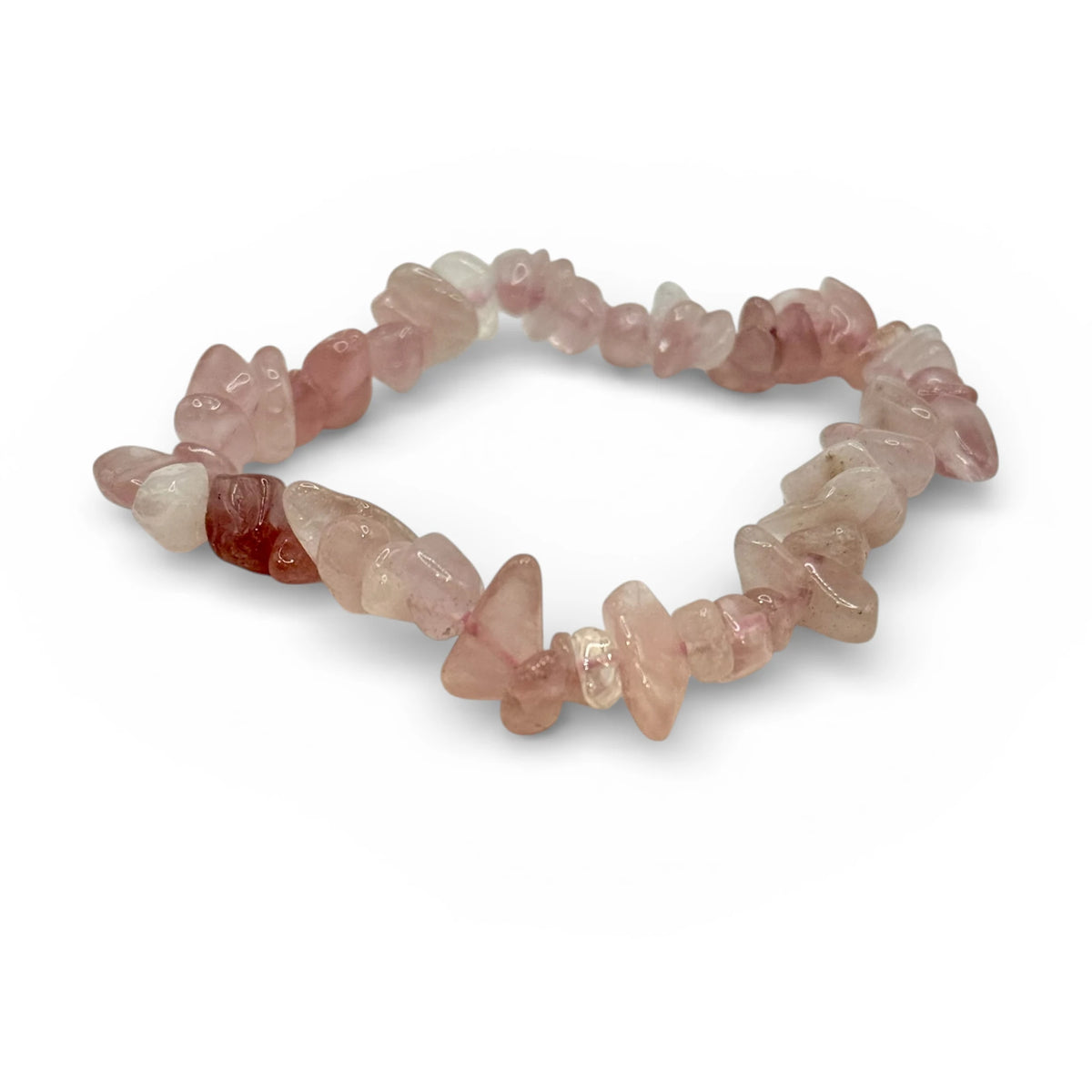 Bracelet Quartz Rose Chips