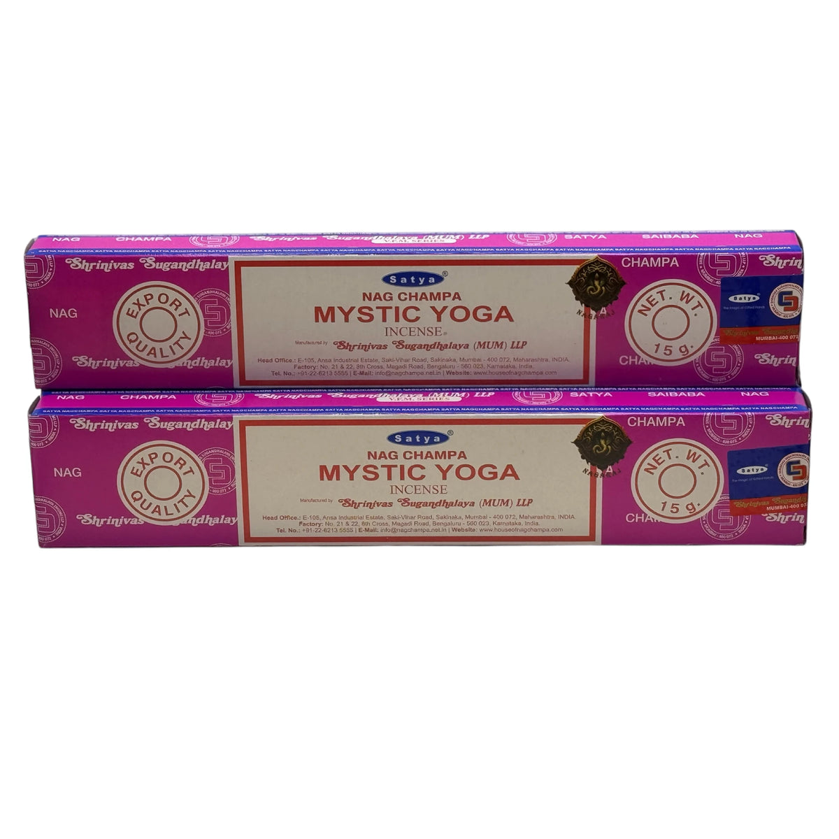 Encens satya yoga mystique 15g