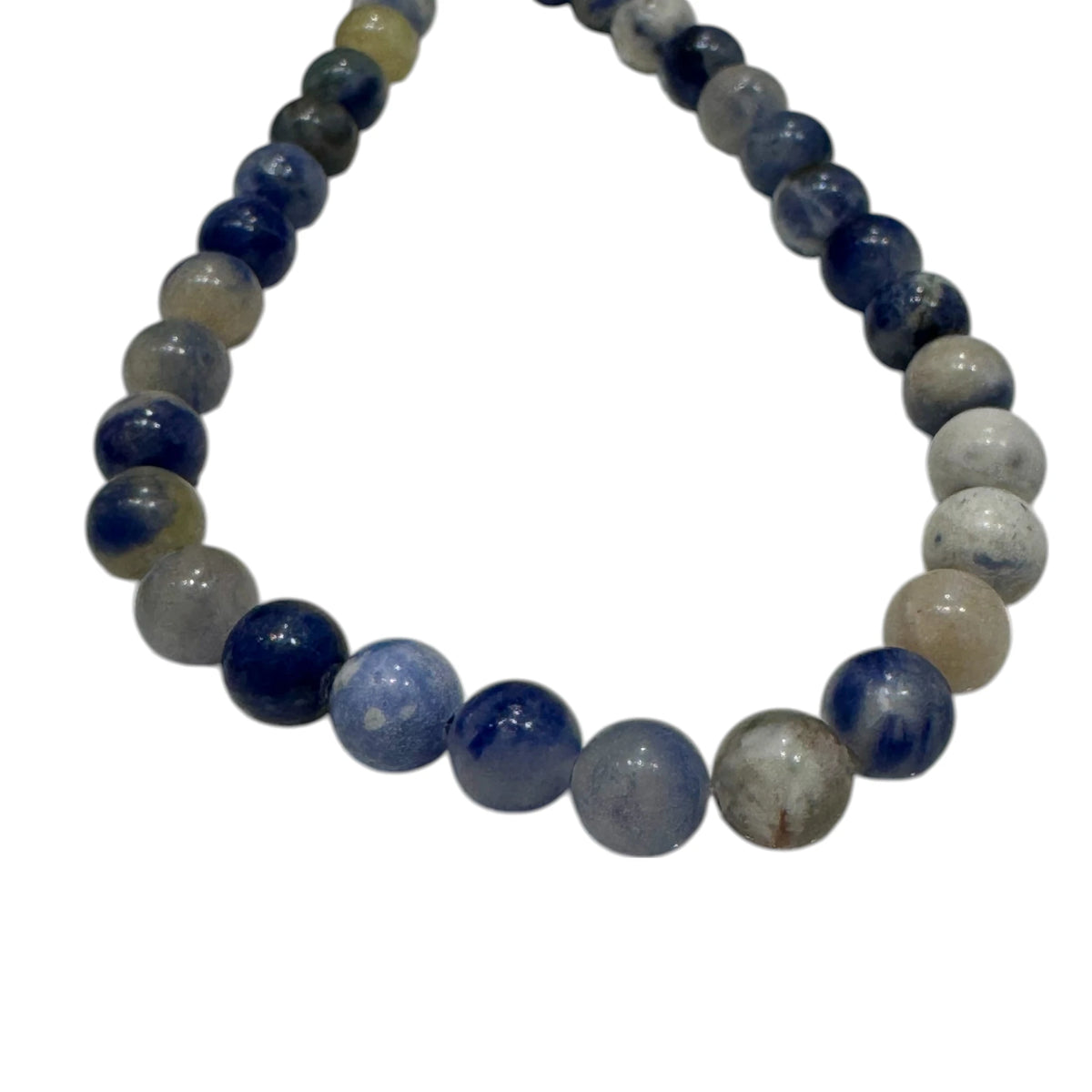 Sodalite Fil de Perles Naturelle 6-8mm, env 39cm