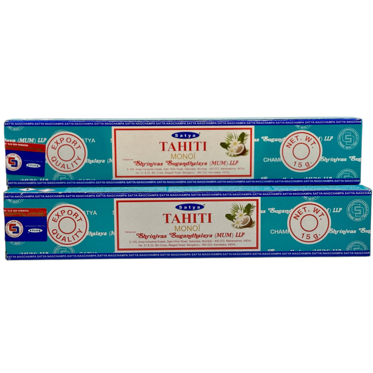 Encens Satya Tahiti Monoi