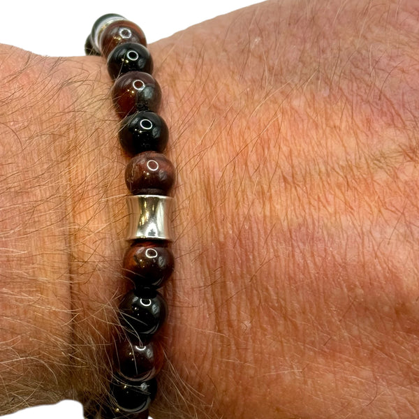 Bracelet Œil de Taureau A et Onyx