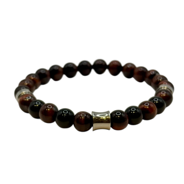 Bracelet Œil de Taureau A et Onyx