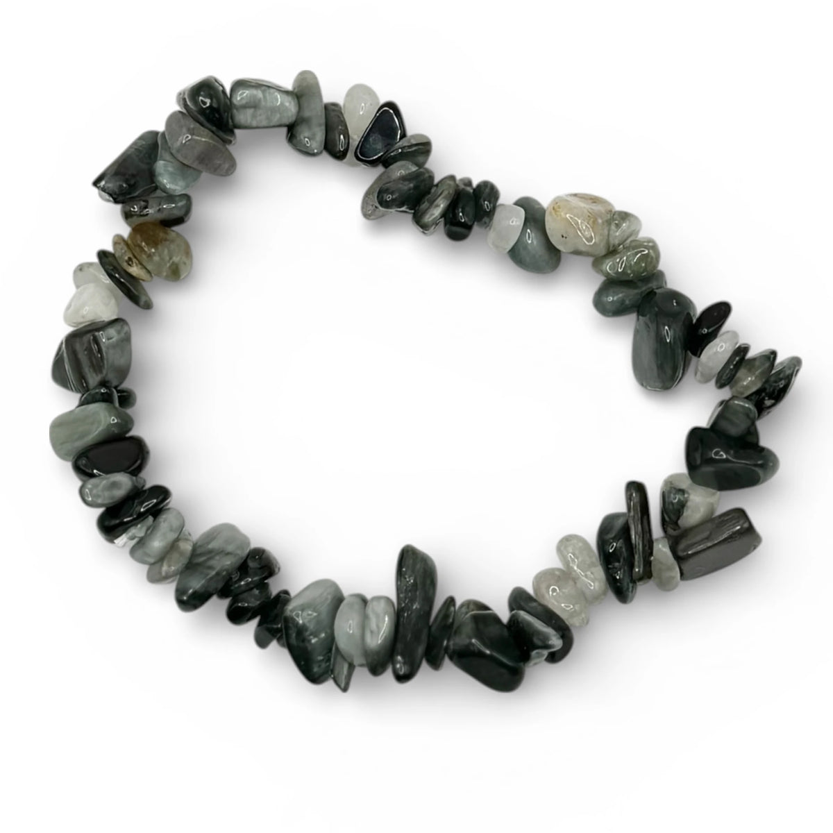 Bracelet Tourmaline Œil de Chat Chips/baroque