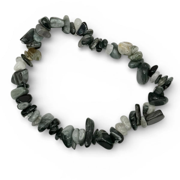 Bracelet Tourmaline Œil de Chat Chips/baroque