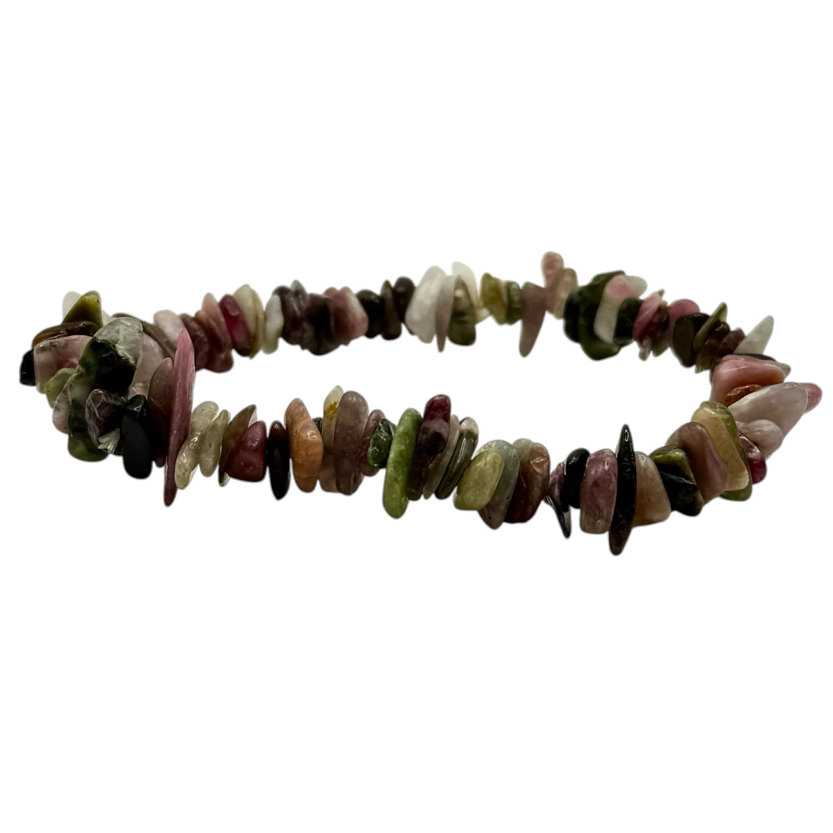Bracelet Tourmaline Multicolore Chips/ Baroque