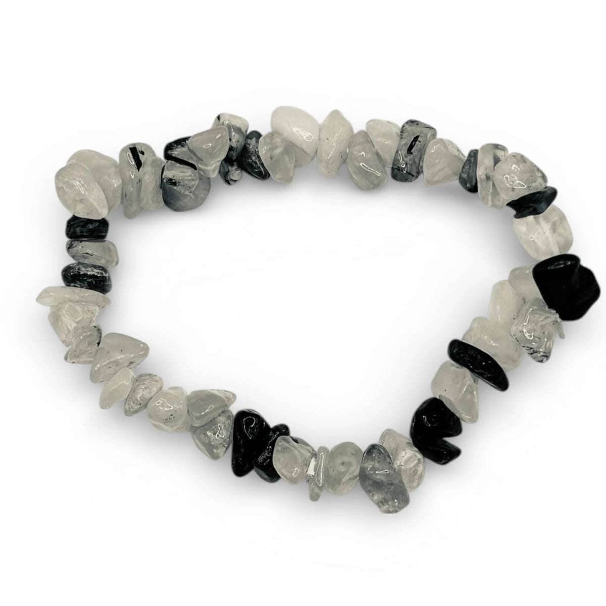 Bracelet Tourmaline Cristal de Roche Chips