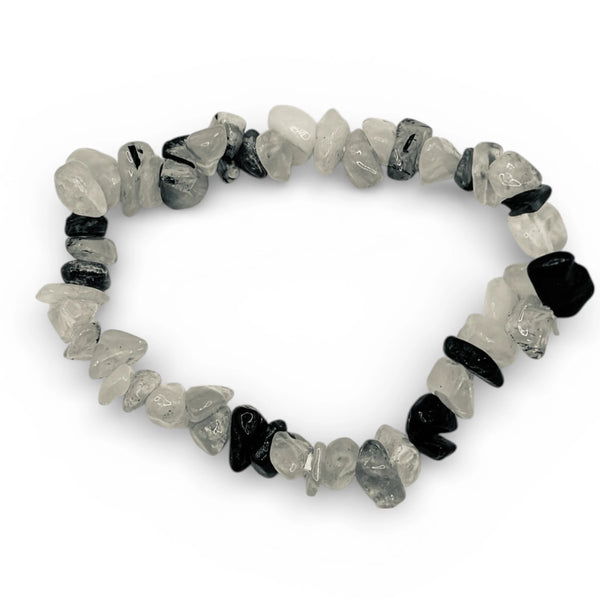 Bracelet Tourmaline Cristal de Roche Chips