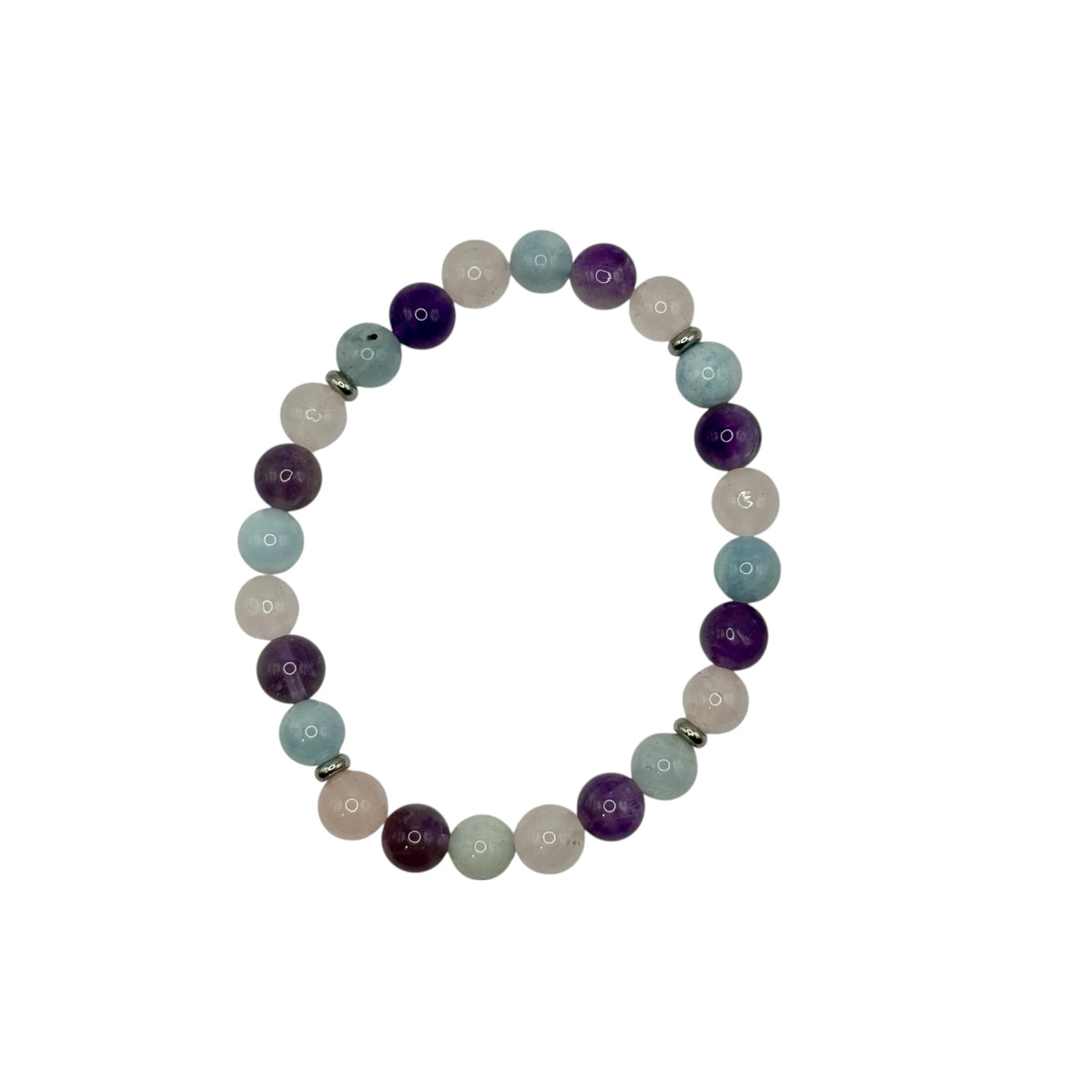 Bracelet "Je vis et m'endors en paix"
