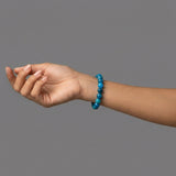 Bracelet Apatite Bleue AAA
